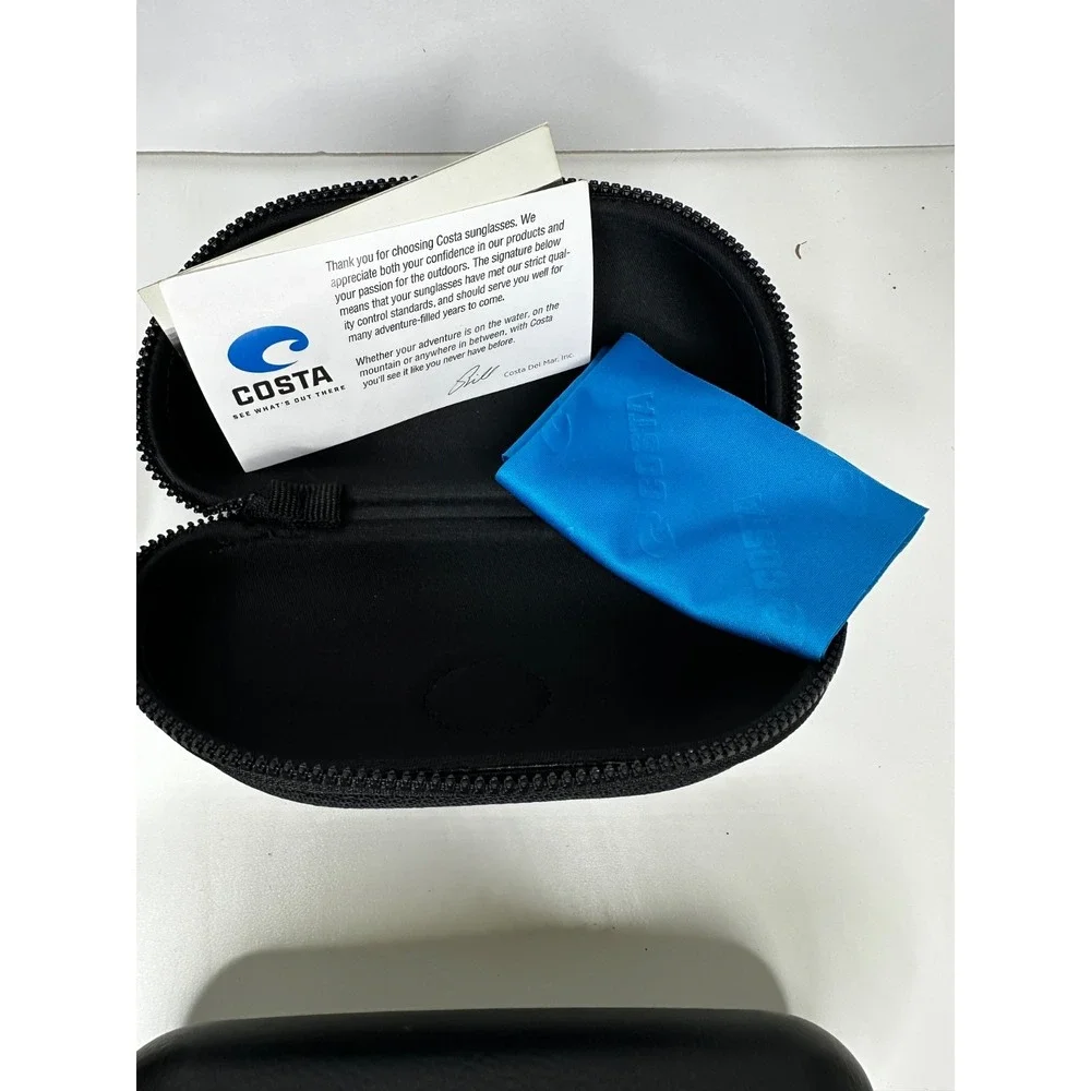 Costa Del Mar Oakley Sunglass Case Lot 4 Polishing Cloth zipper